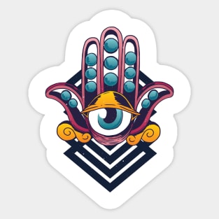 Third eye Design Sticker